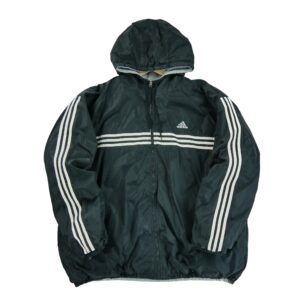 Blouson homme manches longues gris Adidas Col Montant