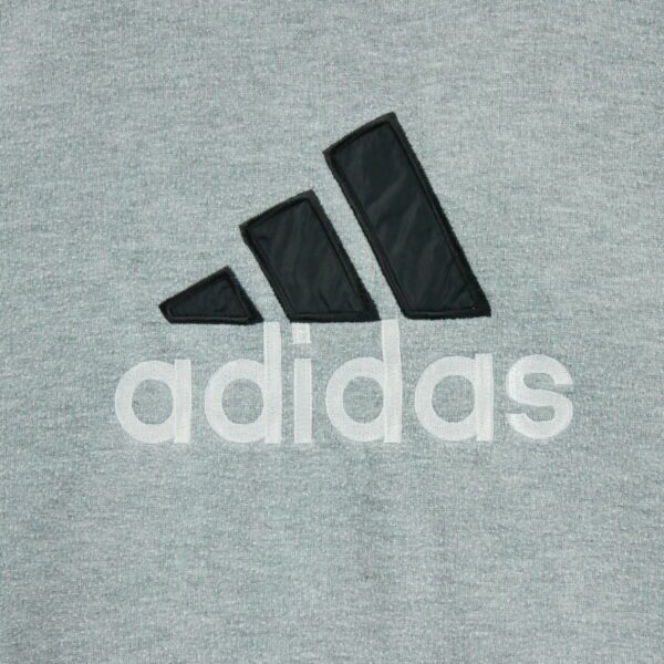 Blouson homme manches longues gris Adidas Col Montant