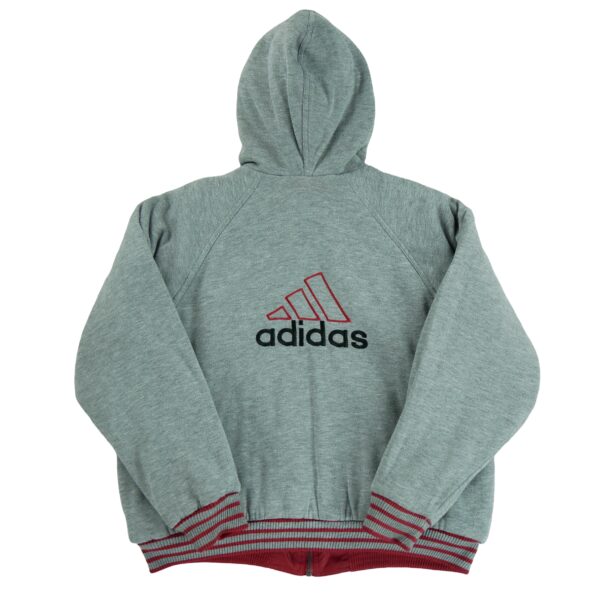 Blouson homme manches longues gris Adidas Col Rond