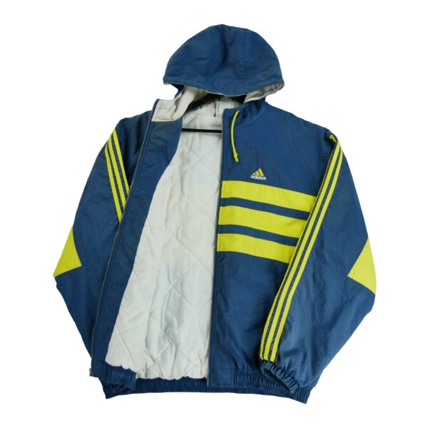 Blouson homme manches longues marine Adidas Col Montant QWE0258