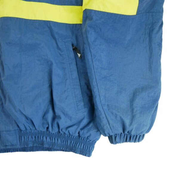 Blouson homme manches longues marine Adidas Col Montant QWE0258