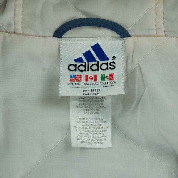 Blouson homme manches longues marine Adidas Col Montant QWE0258