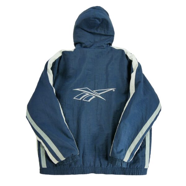 Blouson homme manches longues marine Reebok Col Montant