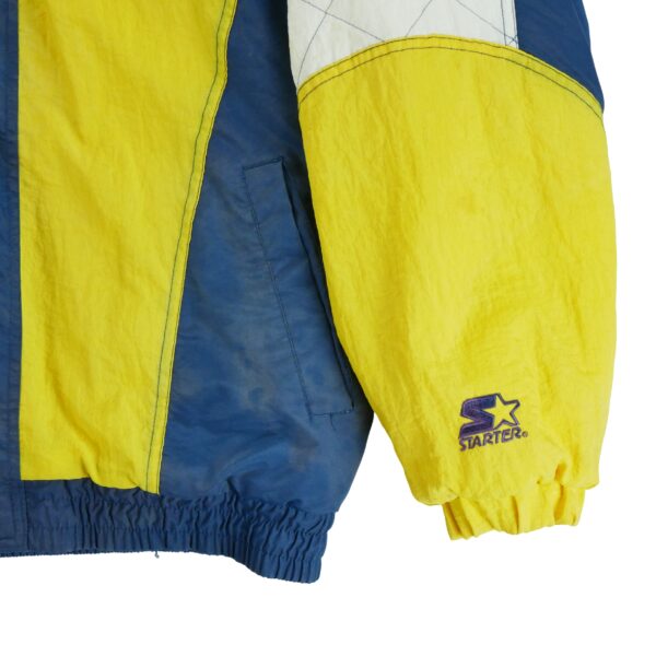 Blouson homme manches longues marine Starter Col Montant Equipe Notre Dame