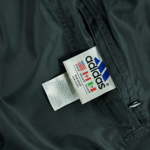 Blouson homme manches longues noir Adidas Col Montant