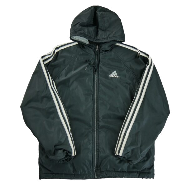 Blouson homme manches longues noir Adidas Col Montant