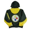 Blouson homme manches longues noir NFL Team Apparel Col Montant Equipe Pittsburgh Steelers QWE1132