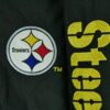 Blouson homme manches longues noir NFL Team Apparel Col Montant Equipe Pittsburgh Steelers QWE1132
