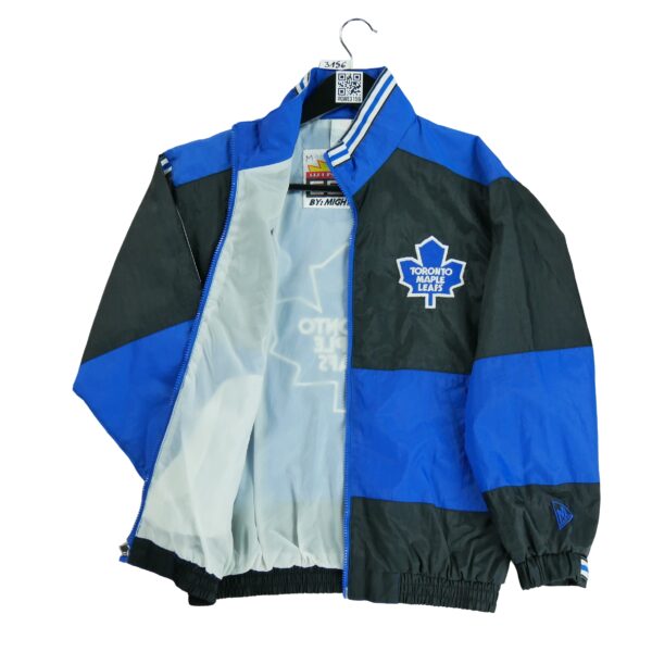 Blouson homme manches longues noir NHL Col Montant Equipe Toronto Maple Leafs