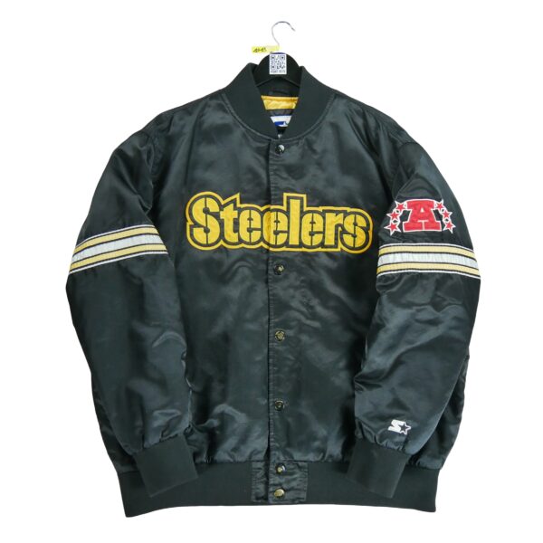 Blouson homme manches longues noir Starter Equipe Pittsburgh Steelers