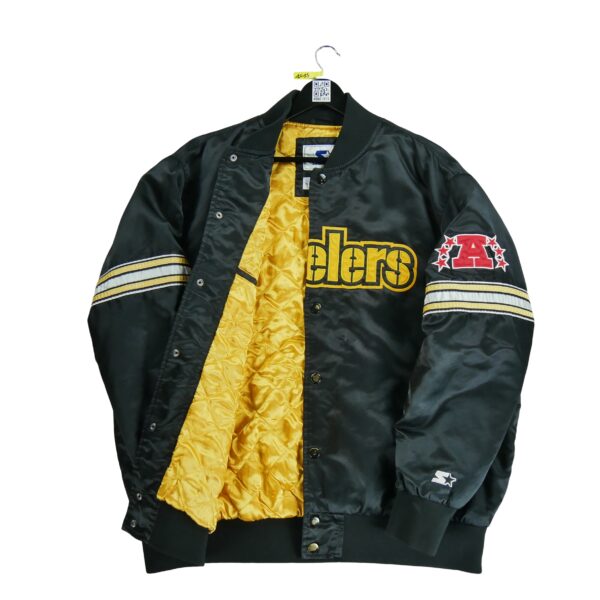 Blouson homme manches longues noir Starter Equipe Pittsburgh Steelers