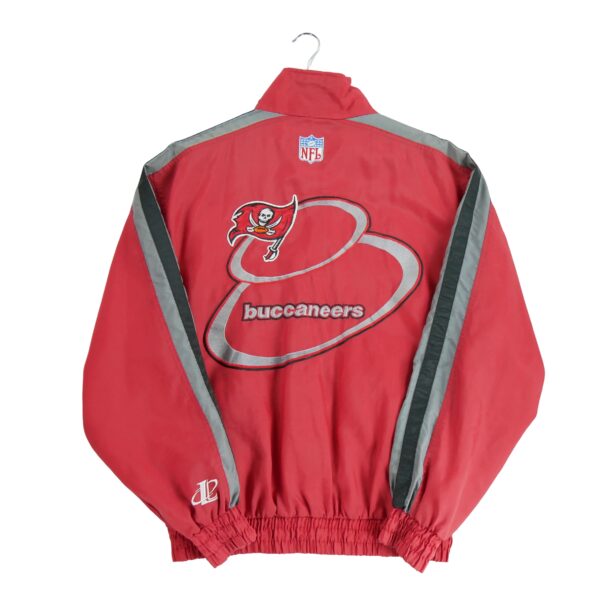 Blouson homme manches longues rouge NFL Col Montant Equipe Tampa Bay Buccaneers