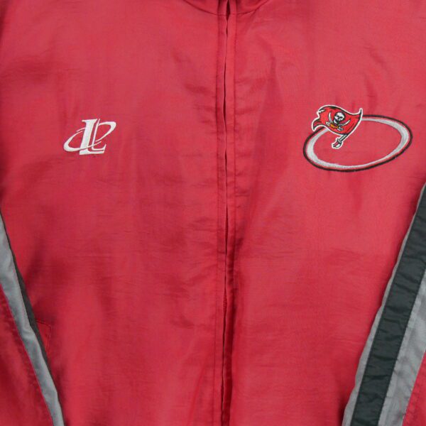 Blouson homme manches longues rouge NFL Col Montant Equipe Tampa Bay Buccaneers