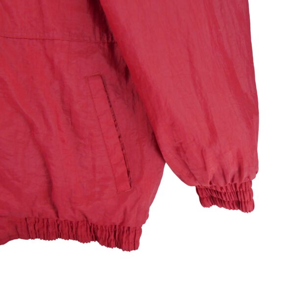 Blouson homme manches longues rouge Reebok Col Montant