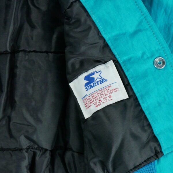 Blouson homme manches longues turquoise Starter Equipe Sharks de San Jose