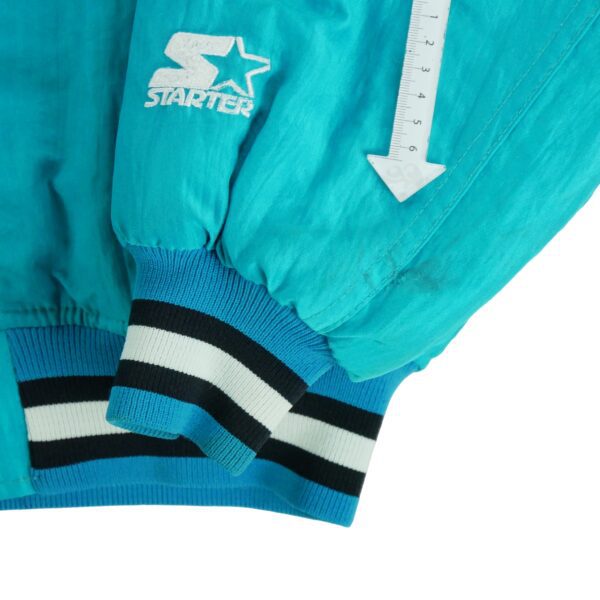 Blouson homme manches longues turquoise Starter Equipe Sharks de San Jose