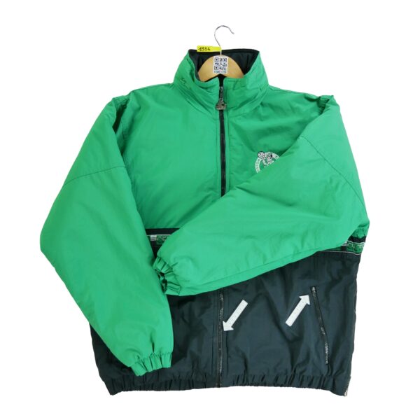 Blouson homme manches longues vert Starter Col Montant Equipe Boston Celtics