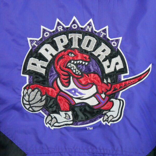 Blouson homme manches longues violet Starter Motif imprime Col Montant Equipe Toronto Raptors