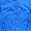 Coupe vent femme manches longues bleu Nike Col Montant