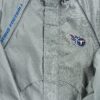 Coupe vent homme manches longues gris Reebok Col Montant Equipe Tennessee Titans