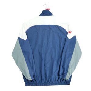 Coupe vent homme manches longues marine NFL Team Apparel Col Montant Equipe Buffalo Bills