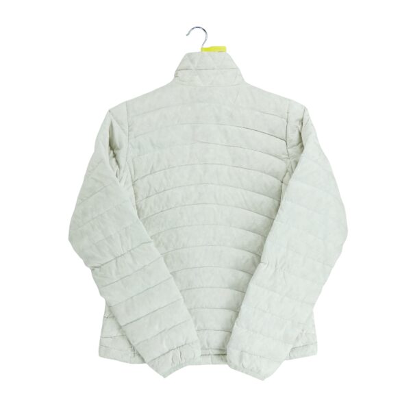 Doudoune femme manches longues beige Patagonia Col Montant