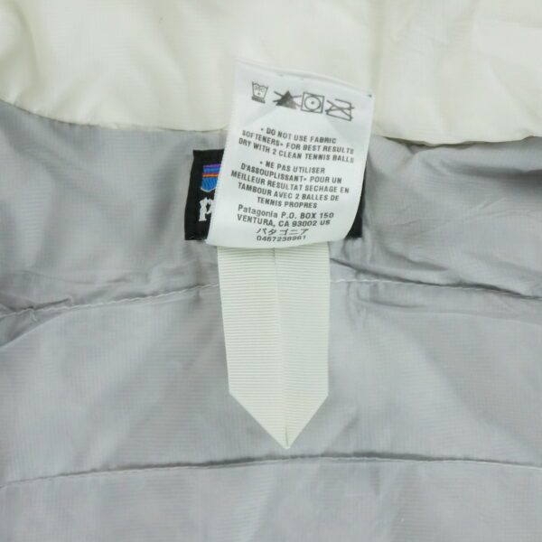 Doudoune femme manches longues beige Patagonia Col Montant
