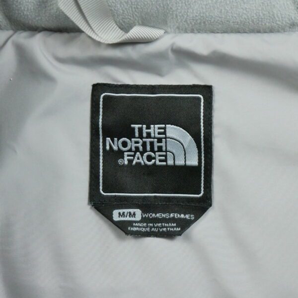 Doudoune femme manches longues bleu The North Face Col Montant