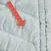 Doudoune femme manches longues gris The North Face Col Montant