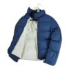 Doudoune femme manches longues marine Reebok Col Montant