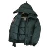 Doudoune femme manches longues noir Canada Goose Col Montant QWE2190
