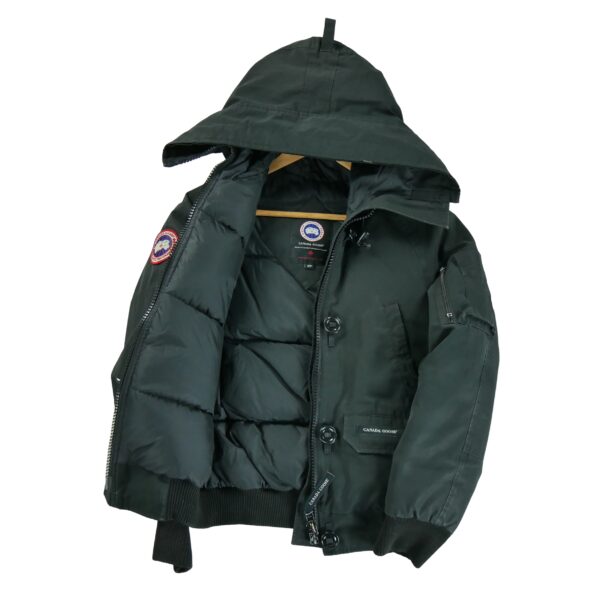 Doudoune femme manches longues noir Canada Goose Col Montant QWE2190