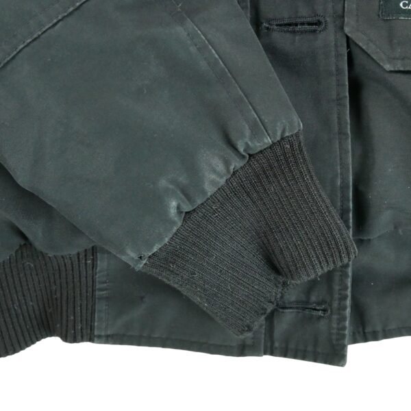 Doudoune femme manches longues noir Canada Goose Col Montant QWE2190