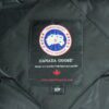 Doudoune femme manches longues noir Canada Goose Col Montant QWE2190