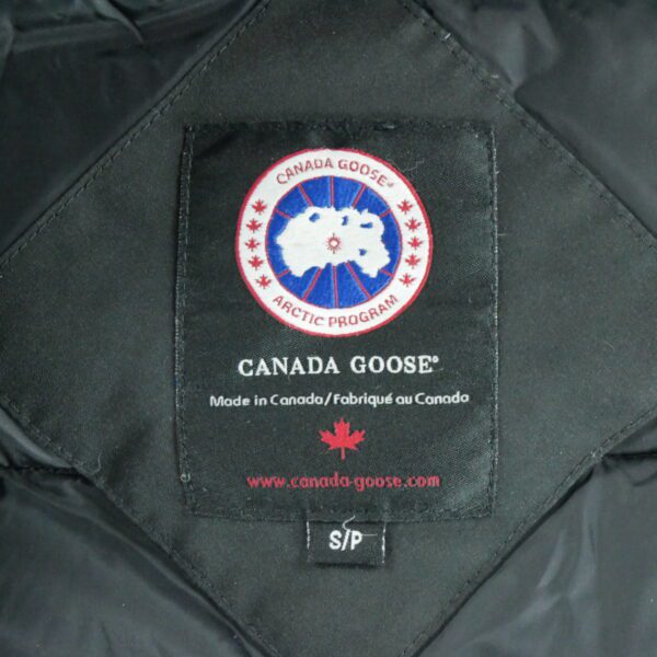 Doudoune femme manches longues noir Canada Goose Col Montant QWE2190