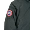 Doudoune femme manches longues noir Canada Goose Col Montant QWE2190