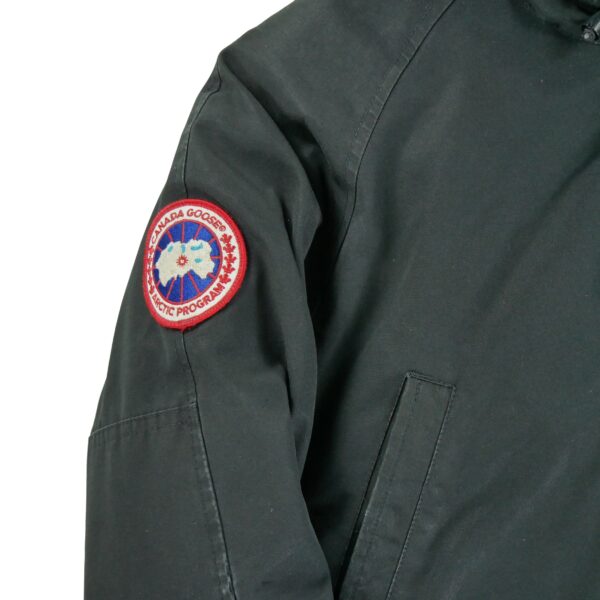 Doudoune femme manches longues noir Canada Goose Col Montant QWE2190