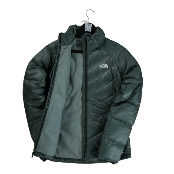 Doudoune femme manches longues noir The North Face 550 Col Montant QWE3840