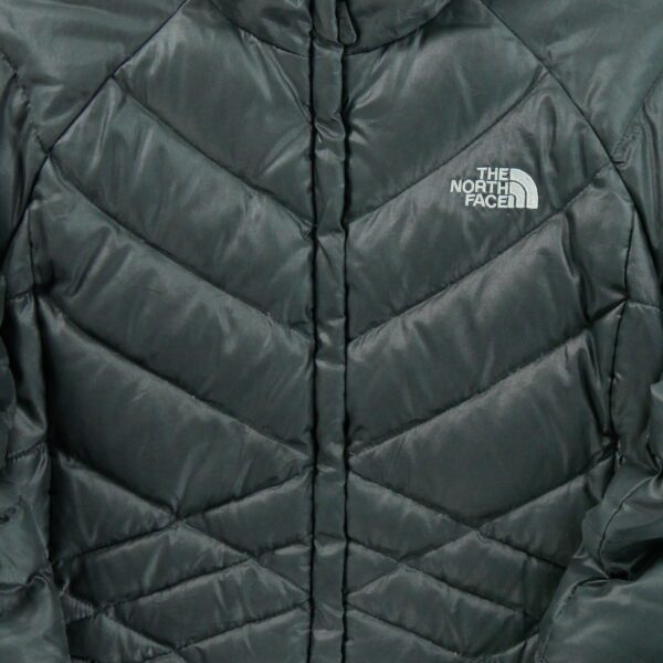 Doudoune femme manches longues noir The North Face 550 Col Montant QWE3840