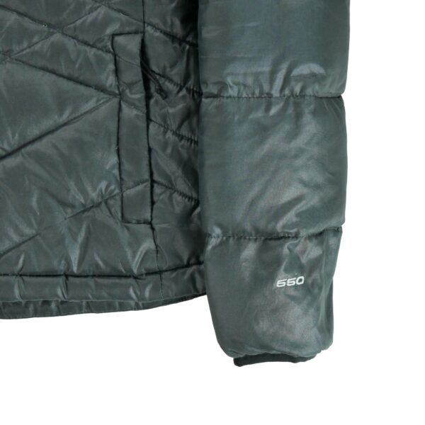 Doudoune femme manches longues noir The North Face 550 Col Montant QWE3840