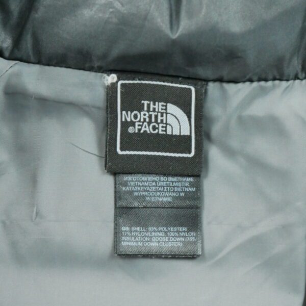 Doudoune femme manches longues noir The North Face 550 Col Montant QWE3840