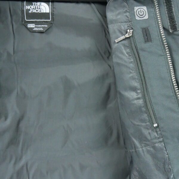 Doudoune femme manches longues noir The North Face 600 Col Montant
