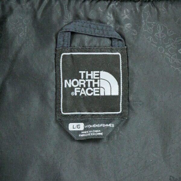 Doudoune femme manches longues noir The North Face 600 Col Montant QWE2001
