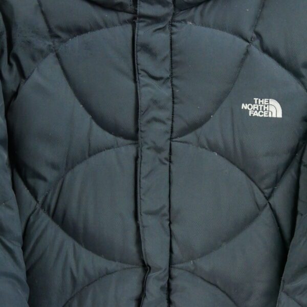 Doudoune femme manches longues noir The North Face 600 Col Montant QWE2001