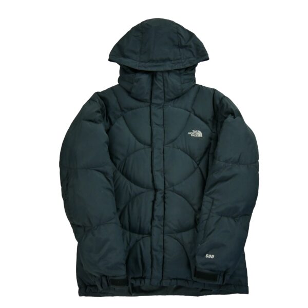 Doudoune femme manches longues noir The North Face 600 Col Montant QWE2001