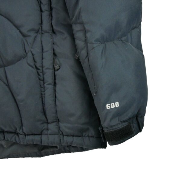 Doudoune femme manches longues noir The North Face 600 Col Montant QWE2001