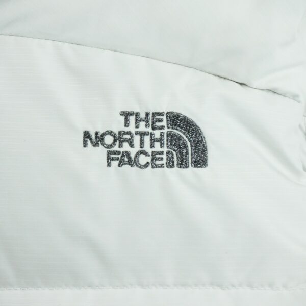 Doudoune femme sans manches blanc The North Face Col Montant QWE2130