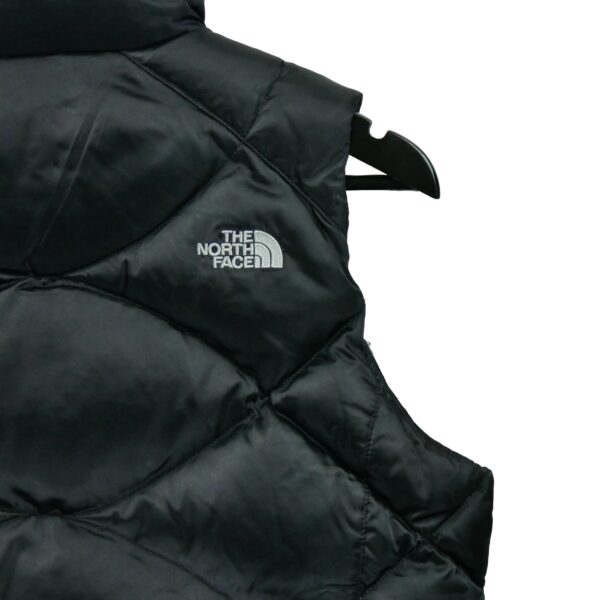 Doudoune femme sans manches noir The North Face Col Montant