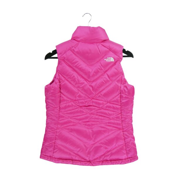 Doudoune femme sans manches rose The North Face Col Montant