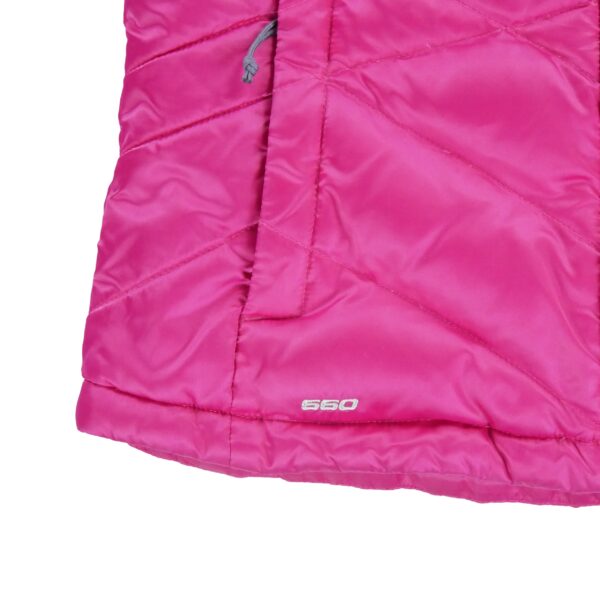 Doudoune femme sans manches rose The North Face Col Montant